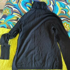 The Limited Black Ribbed Sweater